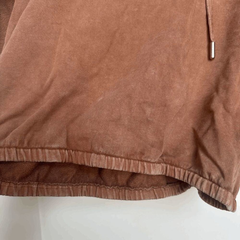 Joe’s Jeans Russet Brown Cropped Hoodie Size S NWT - Picture 4 of 10